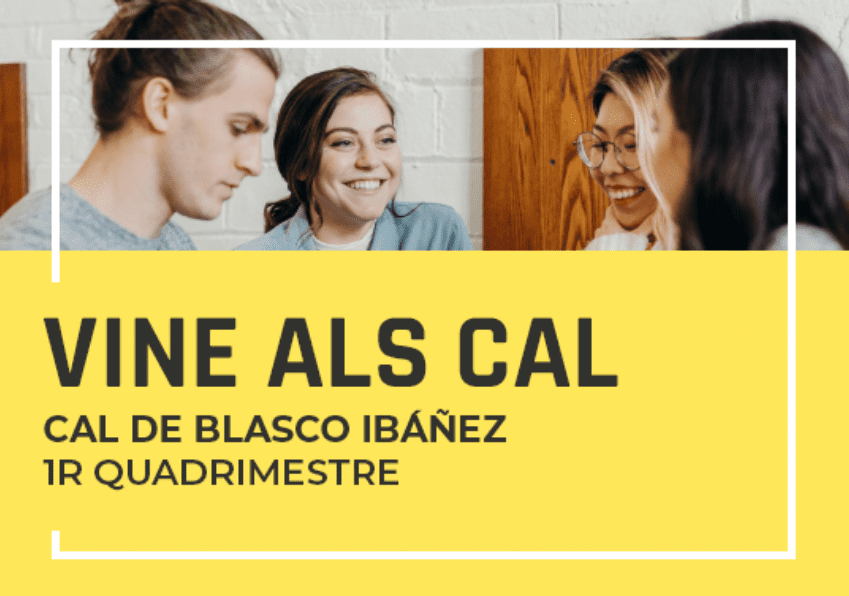 Programació d'activitats del CAL de Blasco Ibáñez [1r quadrimestre]